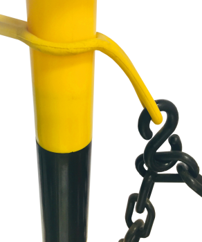 8mm chain - yellow / black